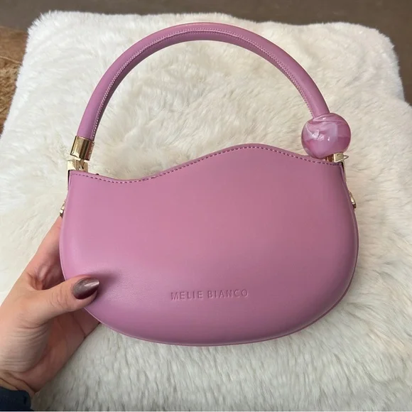 Melie Bianco Jennie Crescent Shoulder Bag - Picture 2 of 8